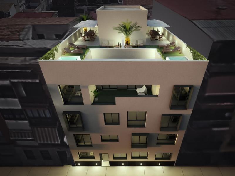 Недавно построенные апартаменты в центре Аликанте