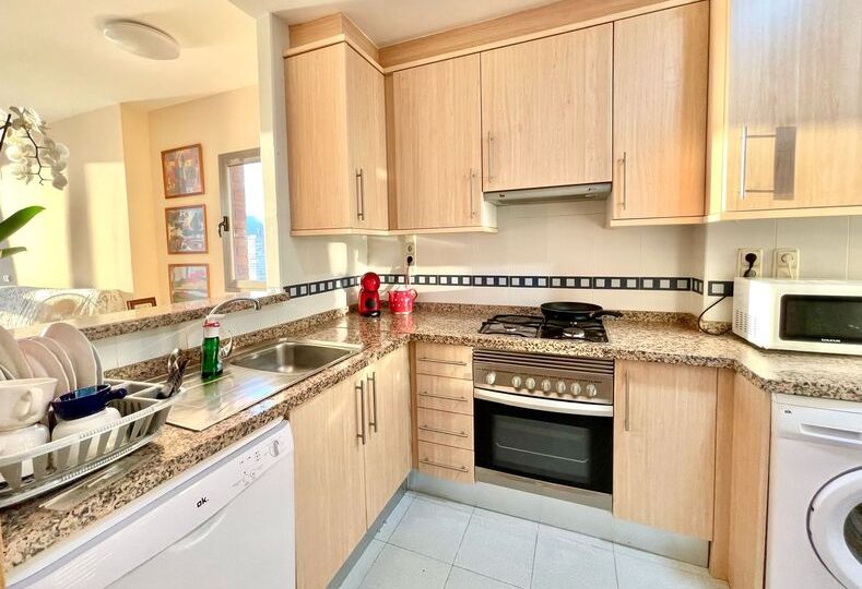 First line beach apartment to rent Benidorm