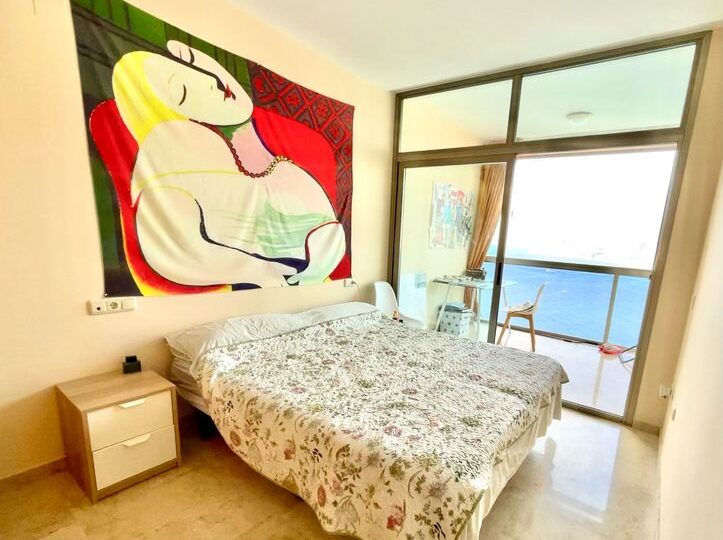 First line beach apartment to rent Benidorm