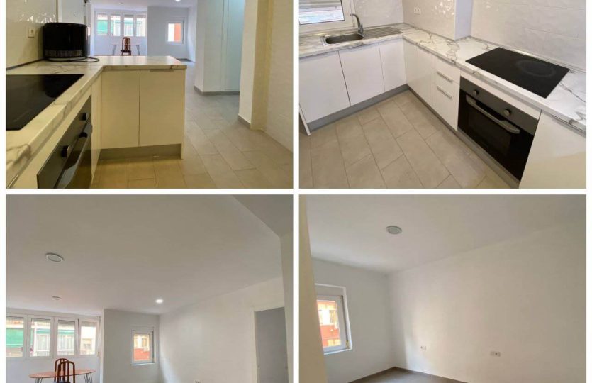 Completely renovated flat next to the market