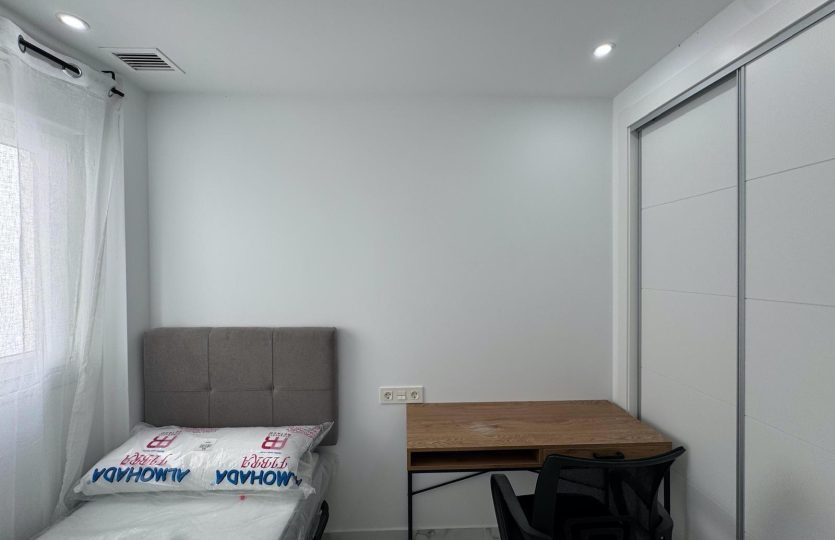 can foreigners buy property in spain new apartment torrevieja bedroom workspace desk interior