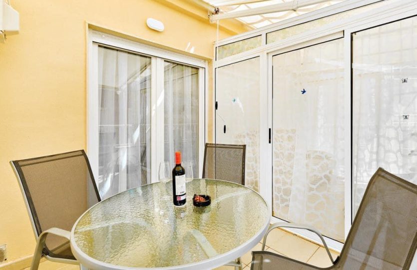 Apartment Torrevieja close to the sea terrace view residential buildings exterior