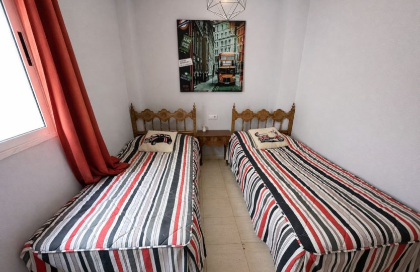 Buy apartment Torrevieja with large terrace — penthouse near the beach, second bedroom