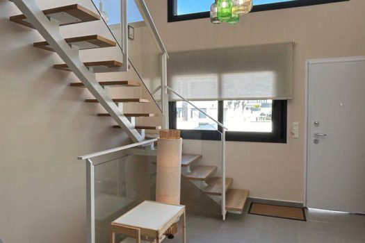 How much is rent in Spain villa with pool modern staircase